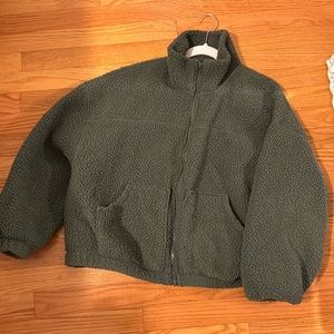 Old Navy Green Sherpa